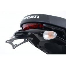 R&G Racing Licence Plate Holder ("for show licence plates only" - max. 130mm height) for Ducati Scrambler (800) '15-'20, Sixty2 '16-'21